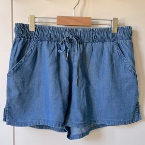 NWT Bobi Chambray Shorts